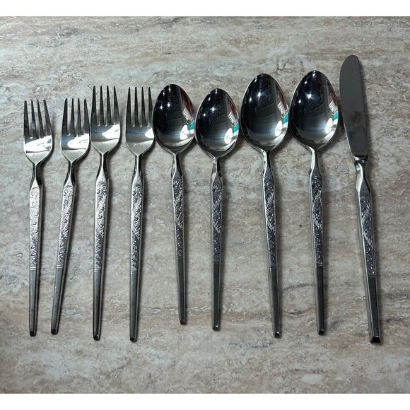 Stanley Roberts Dining Vtg Stanley Roberts Winthrop Stainless Wm